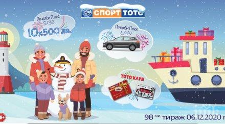 джакпотът играта никулден надхвърля милиона лева