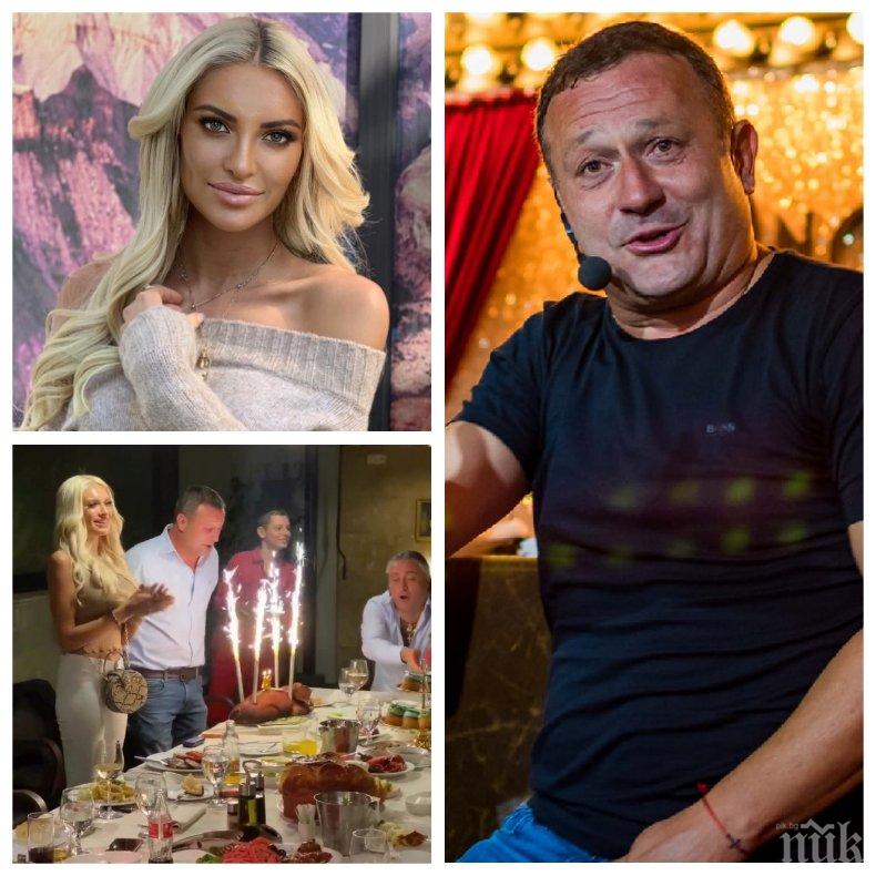 ГОРЕЩО В ПИК: Сексбомбата на Рачков била боксьорка, балерина и отличничка - ето защо комикът не кръшка на новото си гадже