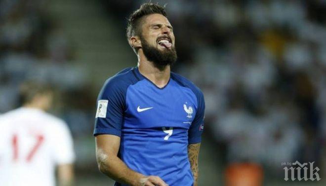 Жиру напуска националния отбор на Франция след края на Евро 2024