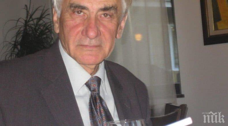 Почина бившият министър на индустрията Минчо Йовчев