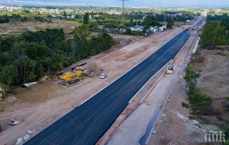 Пускат движението по Софийския околовръстен път между „Младост“ и „Горубляне“