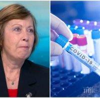 Д-р Велизарова: Два симптома алармират за опасност от коронавируса! Следващите пикове ще са на Йордановден и около 21 януари