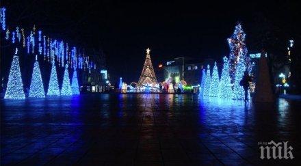 запалват светлините коледната елха варна