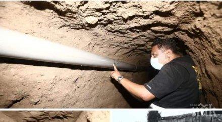 разкриха тунел прокопаван затвор лима снимки