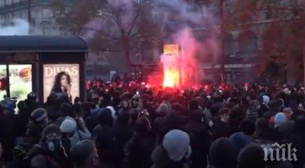 почти полицаи жандармеристи ранени вчерашните размирици франция