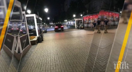 супер наглост бабаит джип прегази пешеходната зона витошка видео