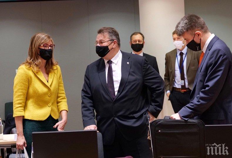 Захариева: Сътрудничеството между ЕС и САЩ  е от изключително значение за международния дневен ред (СНИМКИ)

