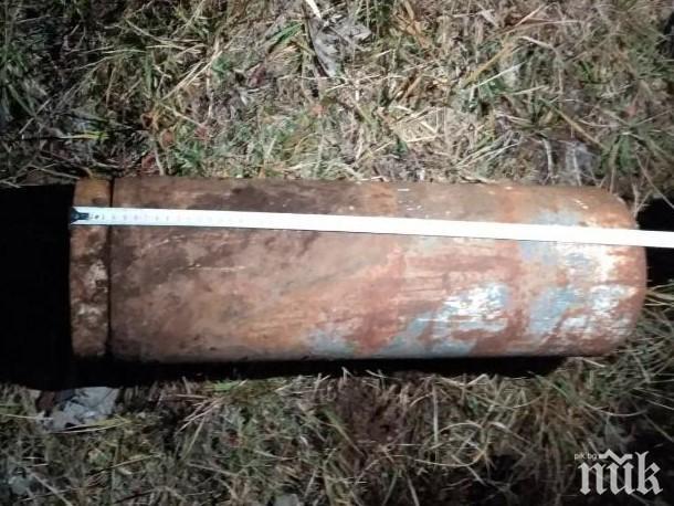 Военни унищожиха невзривен боеприпас, открит край Троян