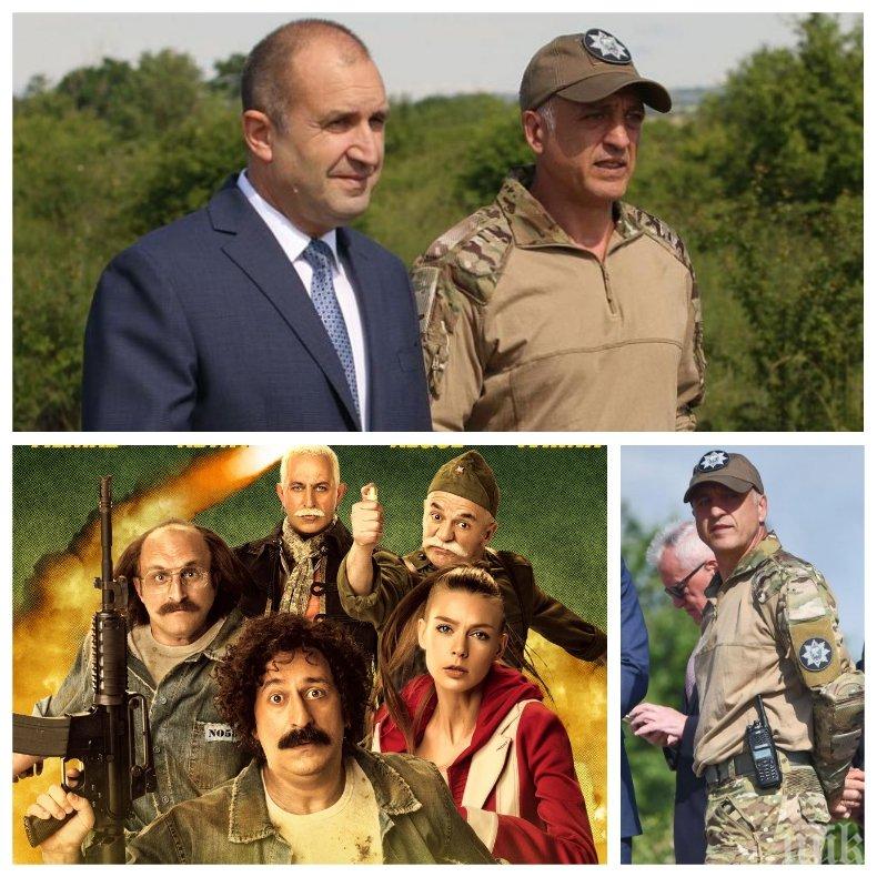 ШОУБИЗНЕС В НСО: Назначеният от Радев шеф на службата за охрана лъсна в турски филм - полковник Тонев забъркан с мафиот (СНИМКИ)