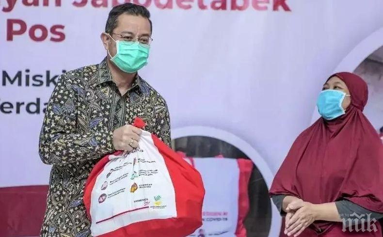 Индонезийски министър е арестуван за подкупи в разгара на пандемията