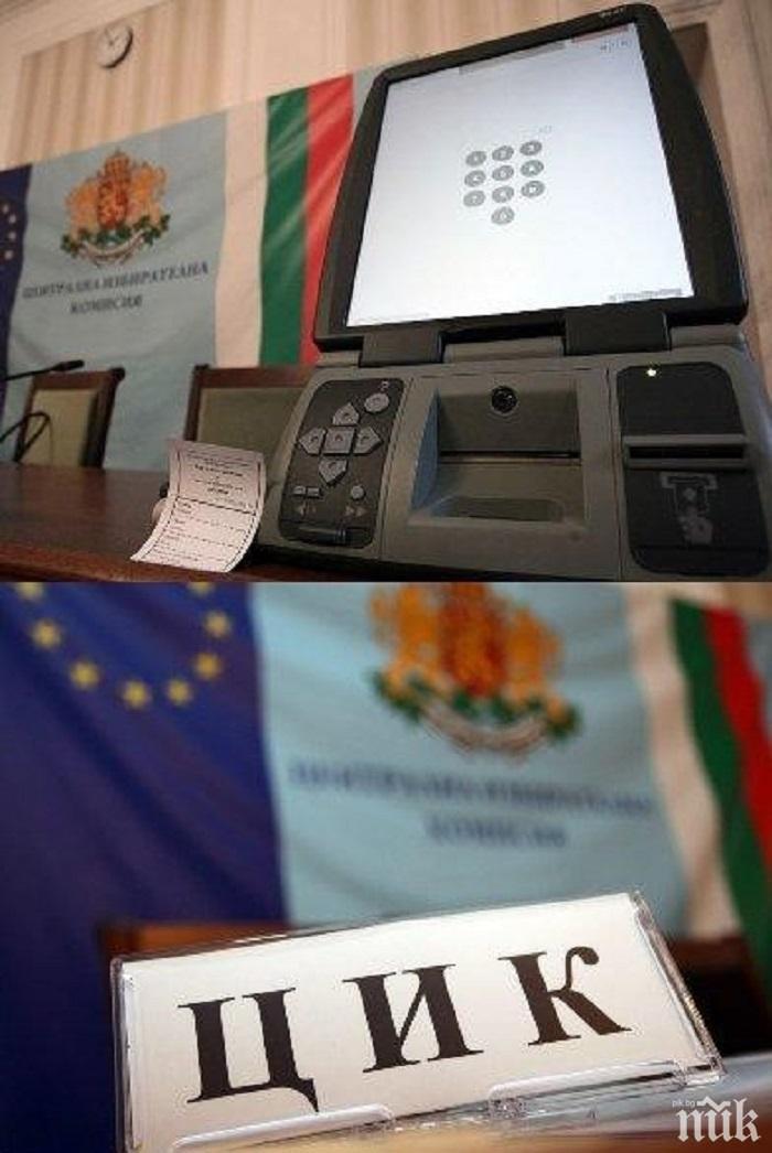 Подадени са 8 заявления в ЦИК за доставка на машини за гласуване