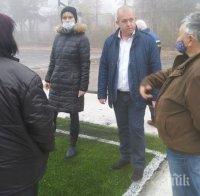 Изградиха нови спортни игрища в гимназия в Пещера