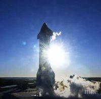Тестовете на прототипа на космическия кораб Starship в Тексас приключиха с взрив (ВИДЕО)
