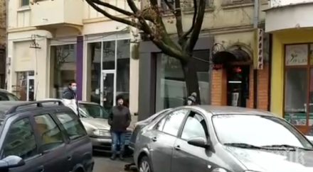 мотоциклетист размаза централна улица бургас