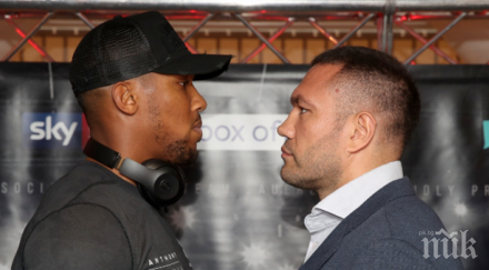 кантарът отчете пулев джошуа почти еднакво тегло двамата влязоха словесна схватка видео