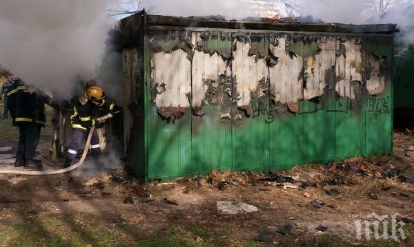 Откриха труп след пожар на гробищата в Лясковец