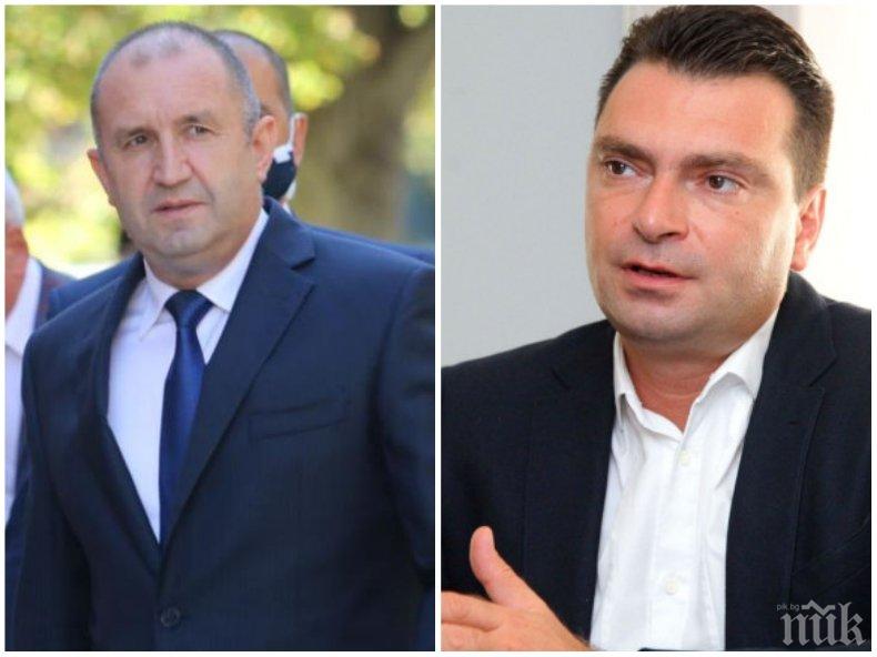 ОТКРИТ ОГЪН: Калоян Паргов размаха пръст на Румен Радев за датата на изборите