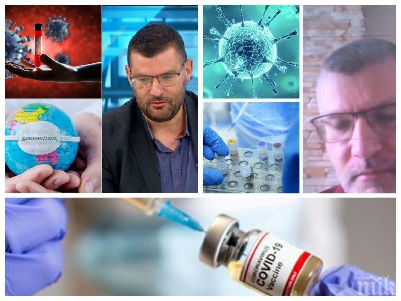 САМО В ПИК! Шефът на фармацевтите проф. Момеков разкри тайните на ваксините - има ли живи вируси в тях и какви могат да са страничните ефекти