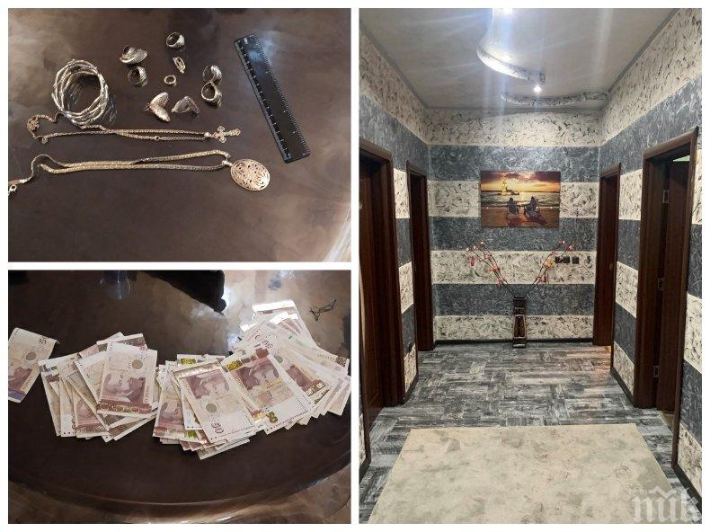 Вижте на какво се натъкнаха разследващите при акцията срещу телефонните барони в България и Румъния (ВИДЕО/СНИМКИ)