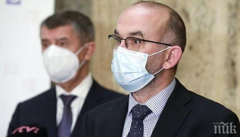 Поставиха под полицейска охрана министъра на здравеопазването на Чехия