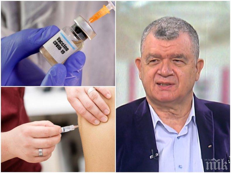Проф. д-р Тодор Попов разкри: Има ли алергични реакции от ваксината срещу COVID-19