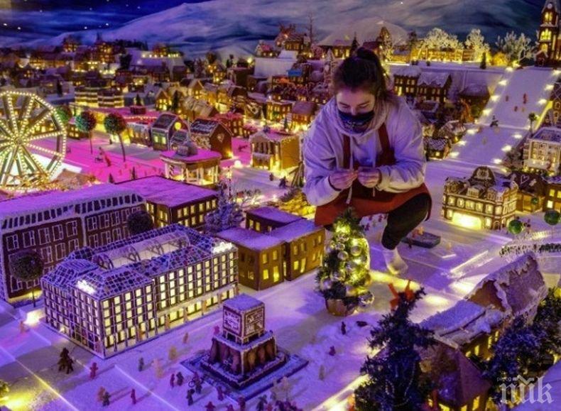 Откриха най-големия град от джинджифилови сладки в Норвегия