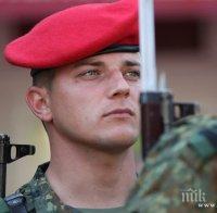 Министърът на отбраната пратил гвардееца Калоян във 