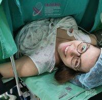 Актрисата Радина Думанян роди момиченце