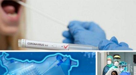 последни данни 095 случая коронавирус нас починалите денонощието 150