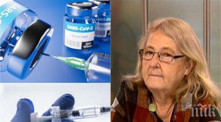 проф мира кожухарова разбирам медиците казват стойте вкъщи искат имунизират ваксините добри