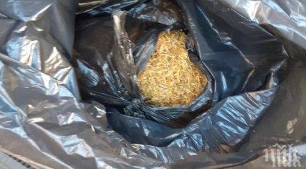 рутинна проверка щракнаха белезниците хасковлия голямо количество тютюн чували бургас