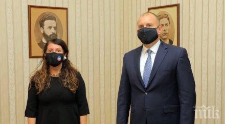 румен радев посланик херо мустафа обсъдиха инициативата три морета