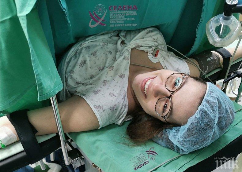 Актрисата Радина Думанян роди момиченце