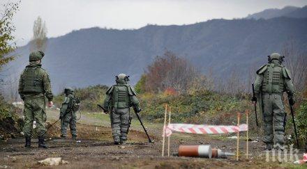 мина уби руски офицер нагорни карабах