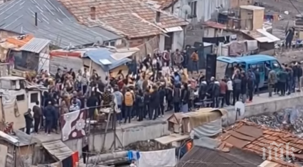 стотици кършат гюбеци карантина гетото хасково видео