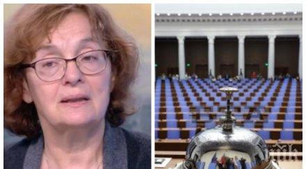 политологът румяна коларова гореща прогноза вота напролет фрагментиран парламент ефективно мнозинство