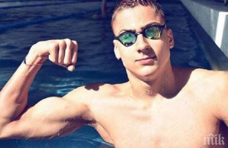Талант от Пловдив стана първият българин с плуване под 49 секунди на 100 метра свободен стил