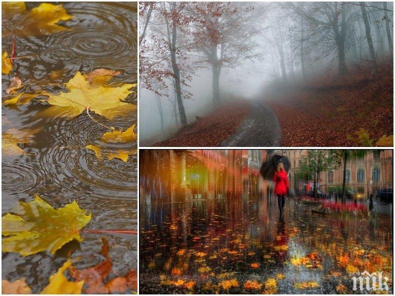 МРАЧНО И СИВО! Трупат се нови облаци, валежите продължават с различен интензитет (КАРТИ)