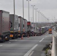 ХАОС НА ОСТРОВА: Близо 350 български шофьори са блокирани на границите във Великобритания след затварянето