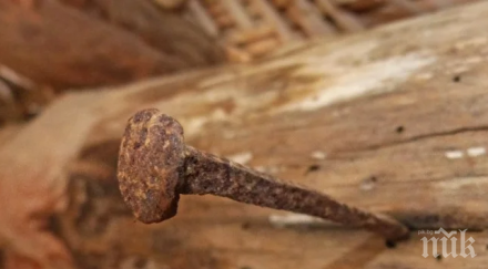 сензация откриха гвоздей кръста христовото разпятие