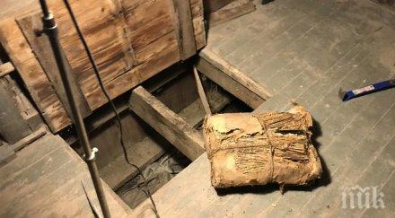 уникална находка откриха десетки бутилки 100 годишно уиски ремонт къща йорк видео