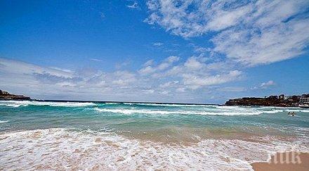 дъжд covid оставиха прочут плаж австралия полупразен коледа