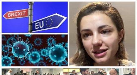 разказ първо лице наша актриса лондон горещ коментар новия щам коронавируса отрази брекзит българите великобритания