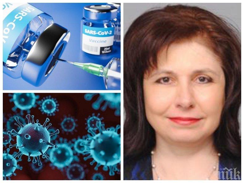 Имунологът проф. Мариана Мурджева със страшно предупреждение - новата генетична линия на коронавируса била много по-заразна