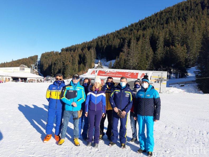 Марияна Николова провери ски зона Банско, препоръчва туризма в планините (СНИМКИ)