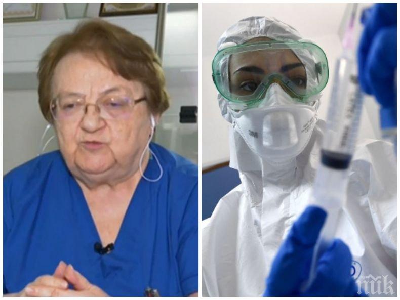 Проф. Радка Аргирова за британския щам на COVID: Това е мутант - първите признаци се наблюдават на 12-13 ден от заразяването