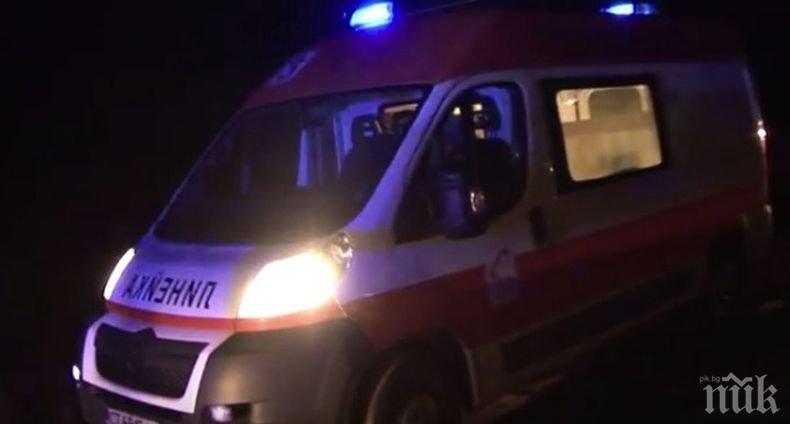 Тежък инцидент на пътя: Джип се вряза в „Пежо”, откараха пострадал в бургаска болница