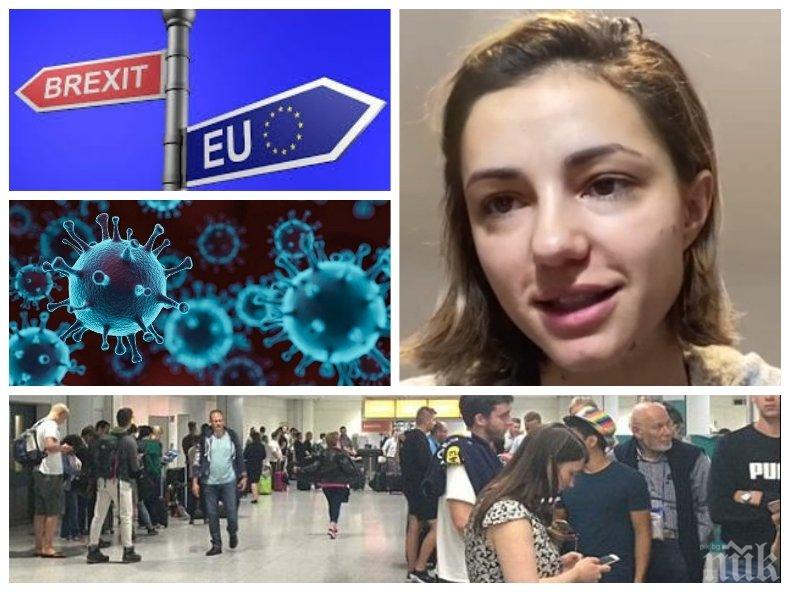 РАЗКАЗ ОТ ПЪРВО ЛИЦЕ: Наша актриса от Лондон с горещ коментар за новия щам на коронавируса и ще се отрази ли Брекзит на българите във Великобритания