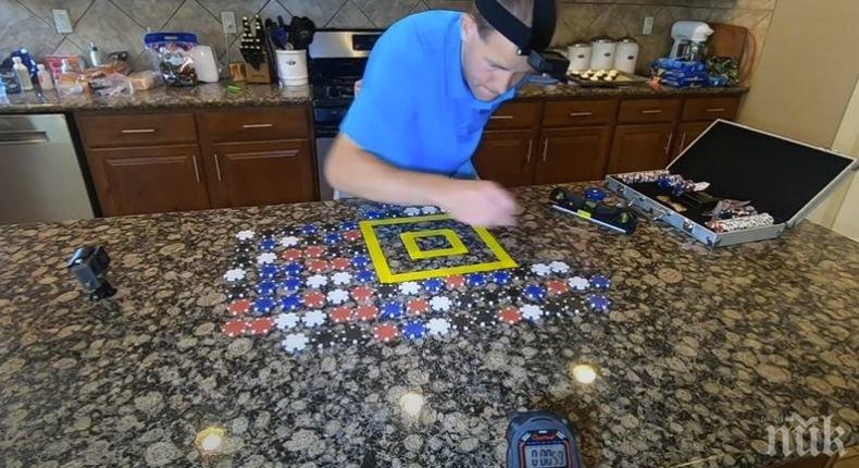 Американец счупи 47 рекорда на Гинес, преследва още 5 до края на годината (ВИДЕО)