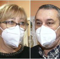 Как се чувстват първите ваксинирани срещу COVID-19 в Бургас